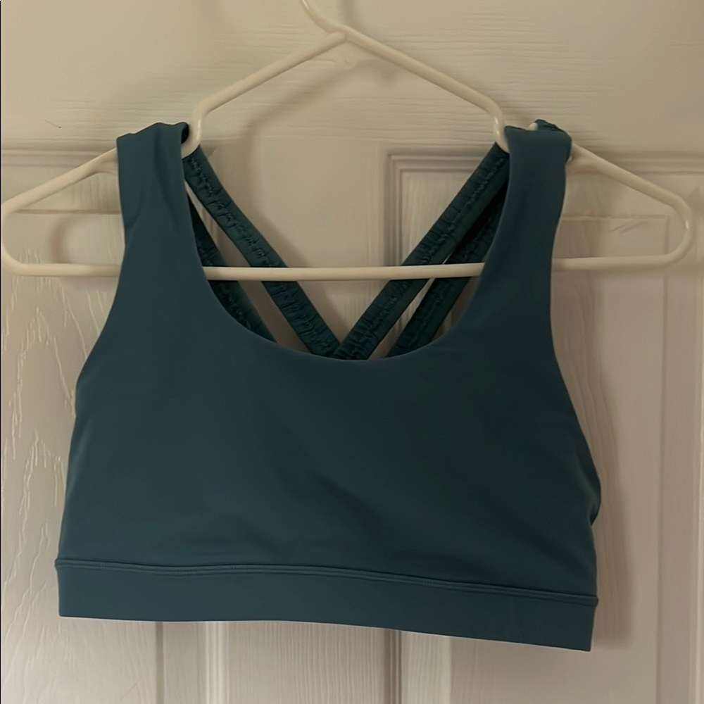Women's Teal Sports Bra